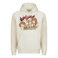 Oatmeal Heather mama of both Premium Hoodie - MaliasSmallBusiness