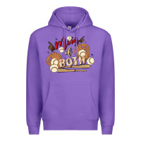 Purple mama of both Premium Hoodie - MaliasSmallBusiness