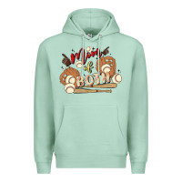Seafoam mama of both Premium Hoodie - MaliasSmallBusiness
