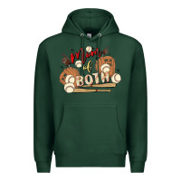 Sports Green mama of both Premium Hoodie - MaliasSmallBusiness
