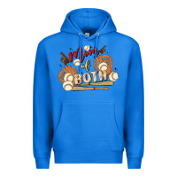 True Royal mama of both Premium Hoodie - MaliasSmallBusiness