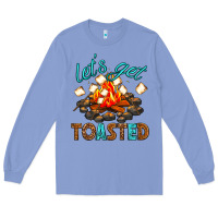 Colony Blue lets get toasted Long Sleeve Tee - texasbilliewilder
