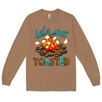 Toasted Coconut lets get toasted Long Sleeve Tee - texasbilliewilder