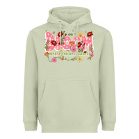 Matcha bloom where you are planted Heavyweight Hoodie - JahusDesignShop