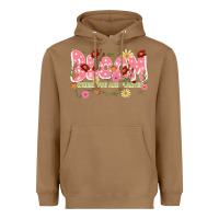 Toasted Coconut bloom where you are planted Heavyweight Hoodie - JahusDesignShop