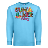 Ocean Blue summer vibes Premium Sweatshirt - AdoDesignShop