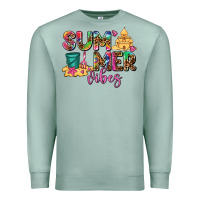 Seafoam summer vibes Premium Sweatshirt - AdoDesignShop