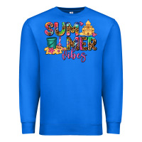 True Royal summer vibes Premium Sweatshirt - AdoDesignShop