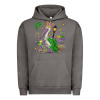 Pigment Tornado mardi gras pelican Urban Hoodie - MaliasSmallBusiness