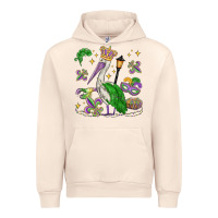 Sandshell mardi gras pelican Urban Hoodie - MaliasSmallBusiness