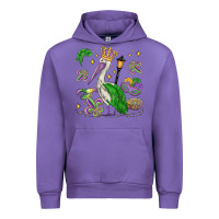 Tulip mardi gras pelican Urban Hoodie - MaliasSmallBusiness