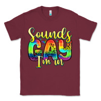 Burgundy sounds gay i m in Classic Tee - Zillion Design Studio