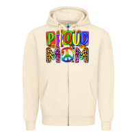 Sandshell proud mom lgbt Zipper Hoodie - Zillion Design Studio