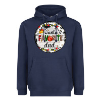 Navy christmas  santas favourite Heavyweight Hoodie - AdoDesignShop