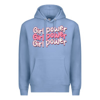 Colony Blue girl power Premium Hoodie - MaliasSmallBusiness