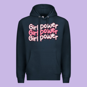 Girl Power Premium Hoodie Designed By Maliassmallbusiness