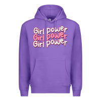 Purple girl power Premium Hoodie - MaliasSmallBusiness