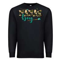 Black mama's boy Premium Sweatshirt - AdoDesignShop