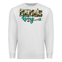 Oatmeal Heather mama's boy Premium Sweatshirt - AdoDesignShop