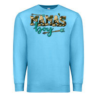 Ocean Blue mama's boy Premium Sweatshirt - AdoDesignShop