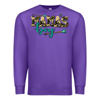 Purple mama's boy Premium Sweatshirt - AdoDesignShop