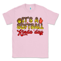 Bubblegum Pink it s a softball kinda day Classic Tee - Zillion Design Studio