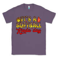 Lavender it s a softball kinda day Classic Tee - Zillion Design Studio