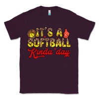 Plum it s a softball kinda day Classic Tee - Zillion Design Studio