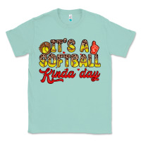 Seafoam it s a softball kinda day Classic Tee - Zillion Design Studio