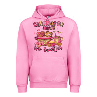 Fuchsia Pink calorias de amor no cuentan mexican valentines day Urban Hoodie - MaliasSmallBusiness
