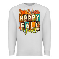 Dove Grey happy fall y'all Premium Sweatshirt - Artiststas