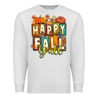 Oatmeal Heather happy fall y'all Premium Sweatshirt - Artiststas