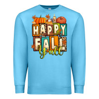 Ocean Blue happy fall y'all Premium Sweatshirt - Artiststas