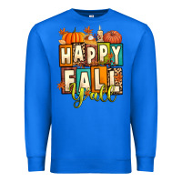 True Royal happy fall y'all Premium Sweatshirt - Artiststas