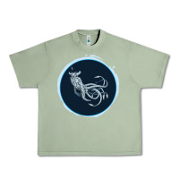 Oil Green Sea Emperor Transparent Graphic Urban Heavy Tee - Bettercallsaul