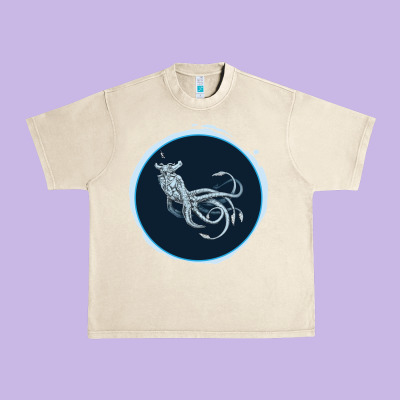 Sea Emperor Transparent Graphic Urban Heavy Tee Designed By Bettercallsaul