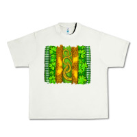 Pistachio saint patricks horseshoe shamrock leopard glitter brushstroke Urban Heavy Tee - Artiststas