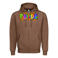 Chestnut pride Zipper Hoodie - Zillion Design Studio