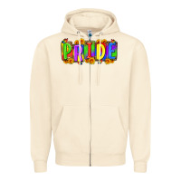 Sandshell pride Zipper Hoodie - Zillion Design Studio