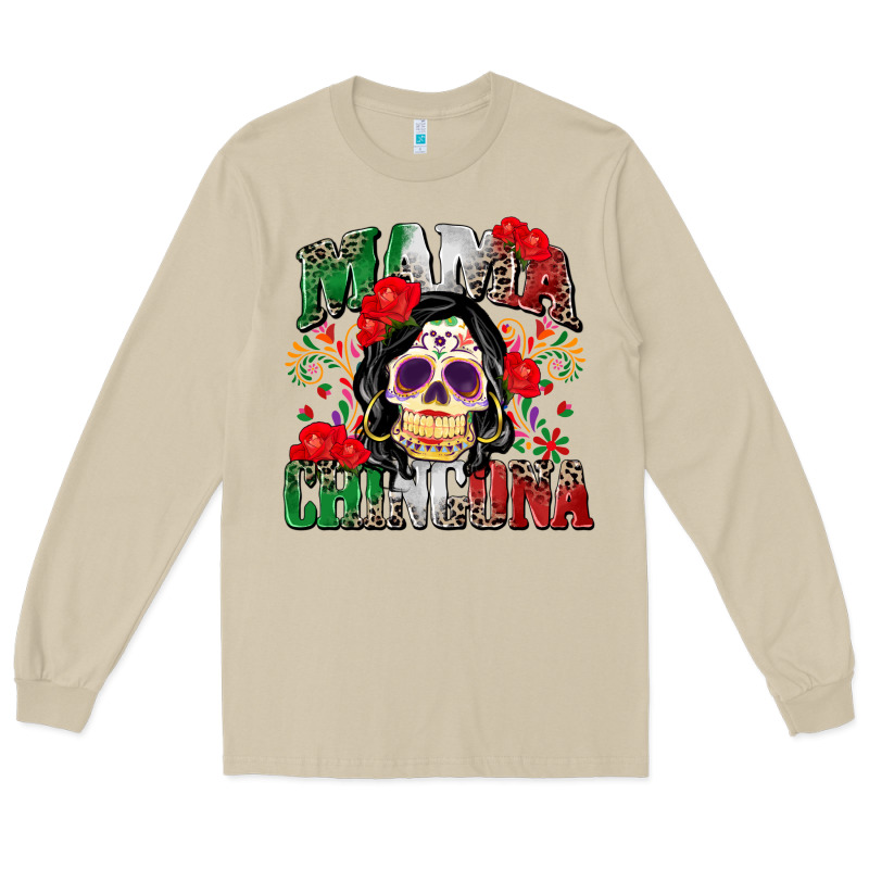 Mama Chingona Long Sleeve Tee by Zillion Design Studio | Teevron