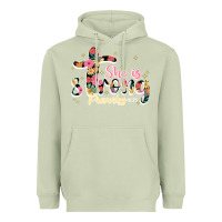 Matcha she is strong proverbs 31 25 Heavyweight Hoodie - JahusDesignShop