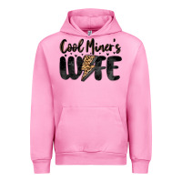 Fuchsia Pink cool miner s wife Urban Hoodie - MaliasSmallBusiness