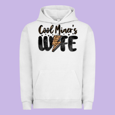 Cool Miner S Wife Urban Hoodie Designed By Maliassmallbusiness