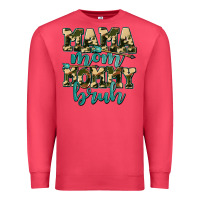 Cardinal mama mom mommy bruh with arrow Premium Sweatshirt - AdoDesignShop