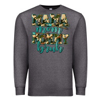 Charcoal Heather mama mom mommy bruh with arrow Premium Sweatshirt - AdoDesignShop