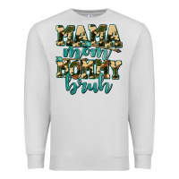 Dove Grey mama mom mommy bruh with arrow Premium Sweatshirt - AdoDesignShop