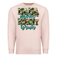 Pale Pink mama mom mommy bruh with arrow Premium Sweatshirt - AdoDesignShop