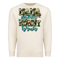 Sandshell mama mom mommy bruh with arrow Premium Sweatshirt - AdoDesignShop