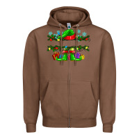 Chestnut custom name christmas elf Zipper Hoodie - texasbilliewilder