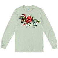 Matcha t rex christmas Long Sleeve Tee - RanaPortraitStore